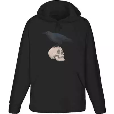 Buy 'Crow & Skull' Adult Hoodie / Hooded Sweater (HO038916) • 24.99£