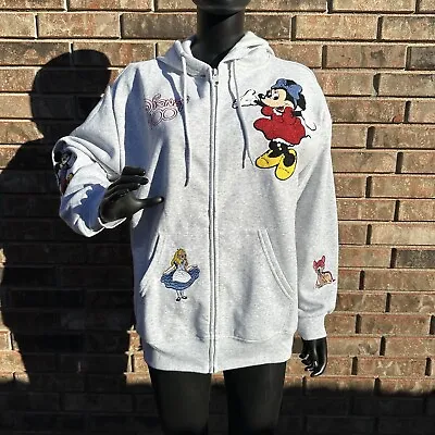 Buy Disney Womens Hoodie Size Large 100 Minnie Licensed Character Full Mickey Mouse • 37.47£