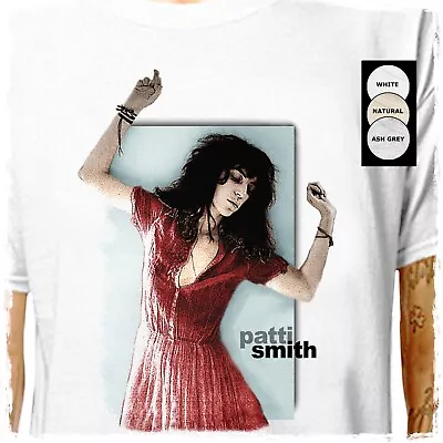 Buy T-Shirt (WHITE - SMALL): Patti Smith / Punk Rock Music Poet  Iggy Pop Lou Reed • 11.75£