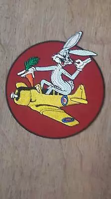 Buy 548th Bomb Squadron 8th AAF Bugs Bunny Patch Airforce Pilots A2 Jacket US Army 2 • 8.55£