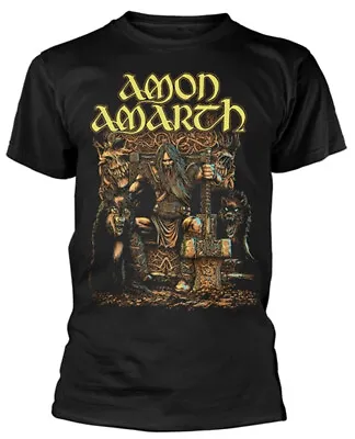 Buy Amon Amarth Thor Black T-Shirt OFFICIAL • 17.99£