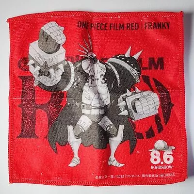Buy Franky ONE PIECE Film Red Movie Original Hand Towel HottoMotto Japan F/S • 12.70£