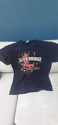 Buy Alter Bridge 2013 Fortress Tour Dates Rock T-Shirt Large  • 8£