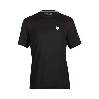 Buy Fox Racing Leo Tech Tee In Black Short Sleeve T-Shirt Casual Wear • 25.99£
