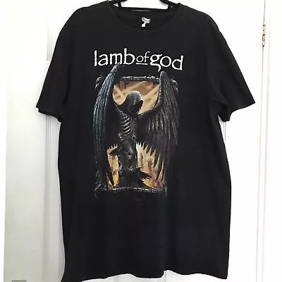 Buy Lamb Of God European Tour 2018 T Shirt Size XL • 19.99£