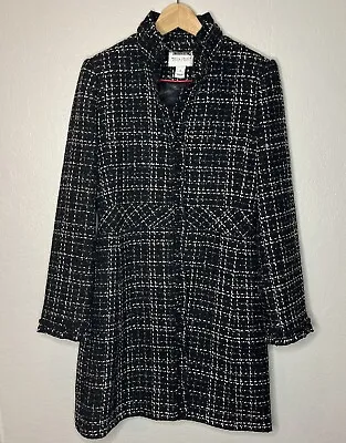 Buy White House Black Market Pea Coat Jacket Sz. 6 • 33.24£