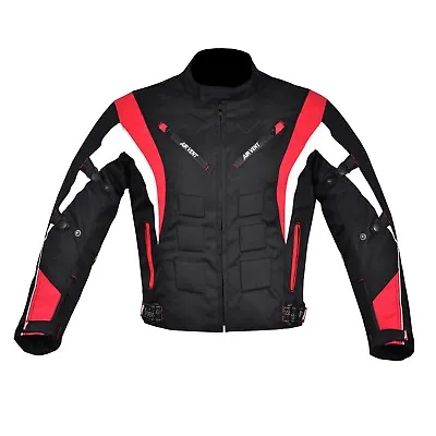 Buy Men's Motorcycle Motorbike Jacket Waterproof Textile With CE Armoured 6 Colours • 37.99£