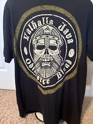 Buy Death Wish Coffee Black Valhalla Java T-shirt - Size 2xl - New • 21.78£