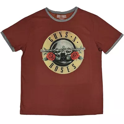Buy Guns N Roses Classic Logo Ringer T Shirt • 17.95£