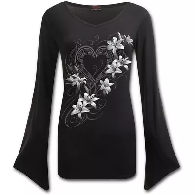 Buy Spiral Direct Pure Of Heart Top Shirt L/XL Gothic Clothes - New • 28.52£