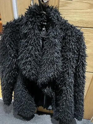 Buy Ladies Teddy Short Jacket (Black) • 16.50£