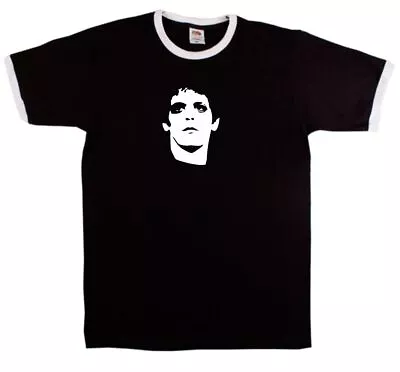 Buy Lou Reed Ringer T-shirt - Velvet Underground, 60s, 70s, Punk, S-XXL • 18.99£