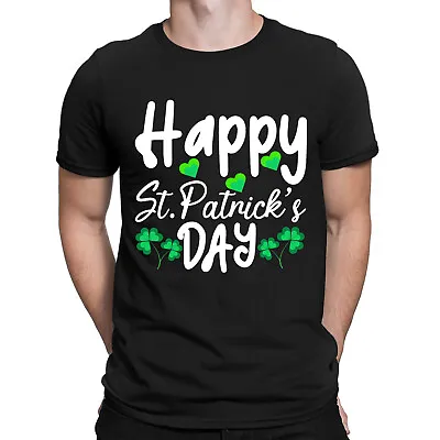 Buy Happy St Patricks Day Ireland Irish Paddys Mens Womens T-Shirts Tee Top #DNE • 7.59£