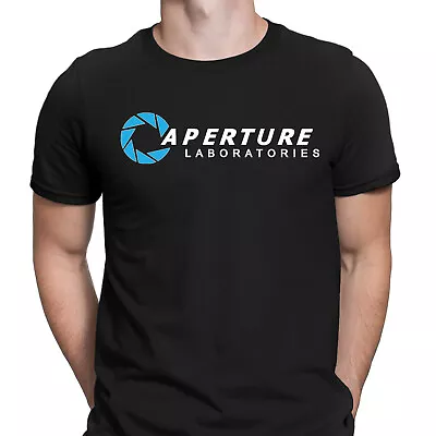 Buy Aperture Laboratories Inspired By Portal Gamer Printed Mens T-Shirts Top #GVE6 • 3.99£