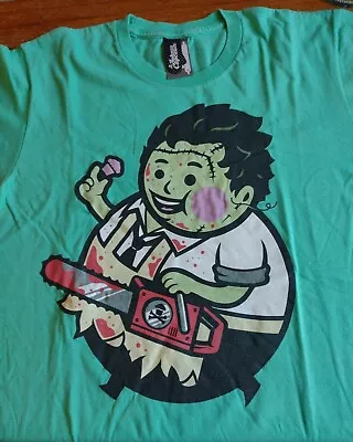 Buy Johnny Cupcakes Leatherface Texas Chainsaw Massacre T Shirt Size M Medium Rare • 25£