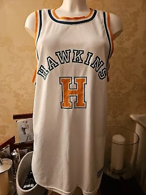 Buy ●Stranger Things● Hawkins Basketball Vest~SIZE UK LARGE • 8.99£