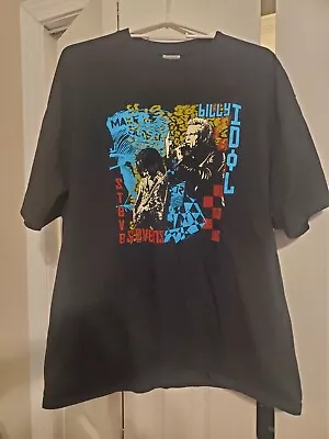 Buy Billy Idol Concert Tshirt 2005 • 6.31£