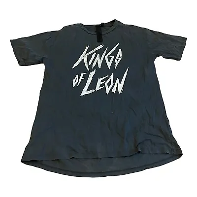 Buy Topshop Kings Of Leon Womens Eyelet Slash  Back Tee T-Shirt Size 6UK • 19.99£