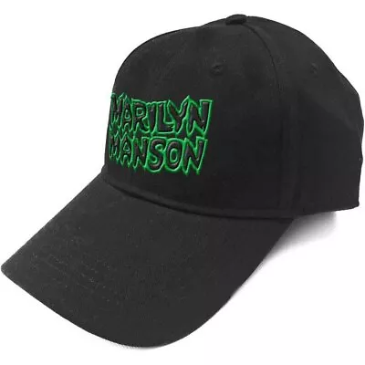 Buy Marilyn Manson - Marilyn Manson Unisex Baseball Cap  Logo - Unisex - K500z • 15.94£