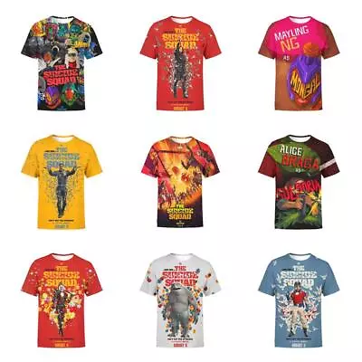 Buy Kid's The Suicide Squad 3D T Shirt Short Sleeved Shirt Tee Sweat Absorbing Tops • 10.99£