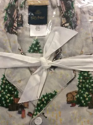 Buy Pottery Barn Teen Harry Potter Hogwarts Christmas Flannel PJ Set XS Pajamas XSML • 50.80£