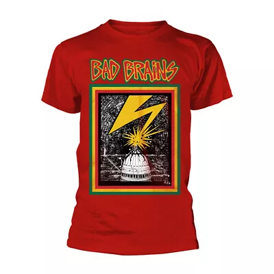 Buy Red Bad Brains Official Tee T-Shirt Mens • 19.42£