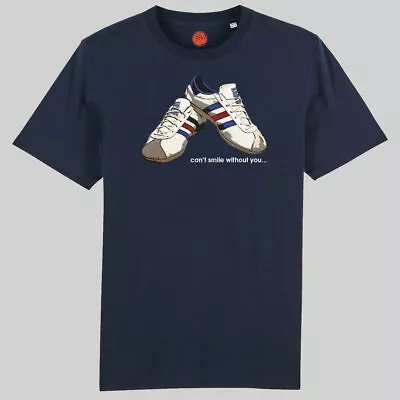 Buy Can't Smile Without You Navy Organic Cotton T-shirt Fans Tottenham Hotspur Gift • 23.99£