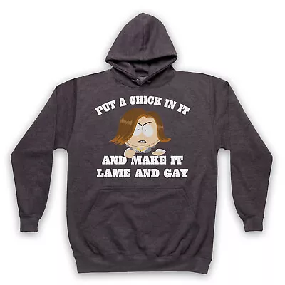 Buy Put A Chick In It And Make It Lame Cartman Funny Panderverse South Adults Hoodie • 26.99£