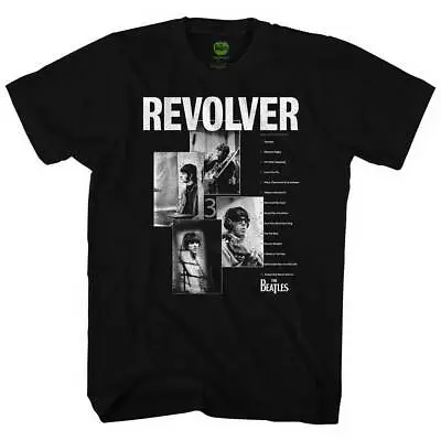 Buy The Beatles Revolver Tracklist Official Tee T-Shirt Mens Unisex • 17.13£