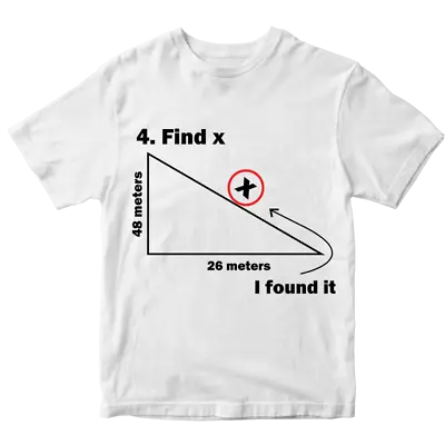 Buy Find X T-shirt Mathematics Teacher Exam Spider Meme Taxi Tom Science Humor Gifts • 7.99£
