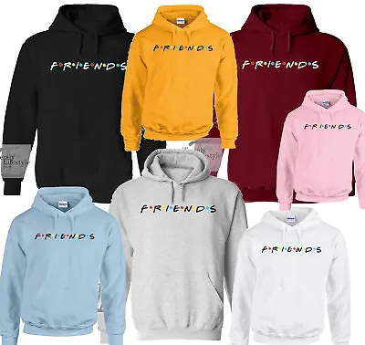 Buy Friends  Print Unisex Trendy Geek Hoodies 7 Colors Inner Fleece Lining  • 15.99£