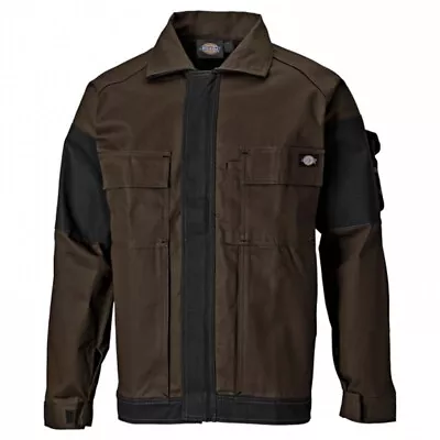 Buy Dickies Mens Grafter Duotone Jacket Brown/Black Colour Sz S - XXL  WD4910 GDT290 • 24.99£