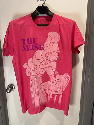 Buy Disney Hercules The Muse Meg T-Shirt Size XL (Pink) NWT • 22.10£