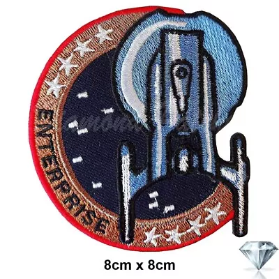 Buy Star Enterprises Space Ship Comic Movie Embroidery Patch Iron Sew On Badge • 2.49£