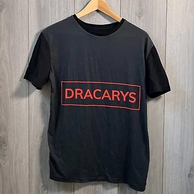 Buy Dracarys Game Of Thrones T Shirt Redbubble Black Size Small Pit To Pit 19 Inches • 8.09£