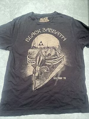 Buy Men’s Black Sabbath T-shirt, Worn In Iron Man Films Size Large • 1.50£