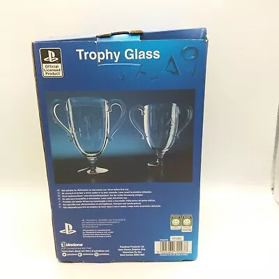 Buy Official Sony Playstation Merch: Glass Trophy/Cup (Paladone)  H16 • 12.99£