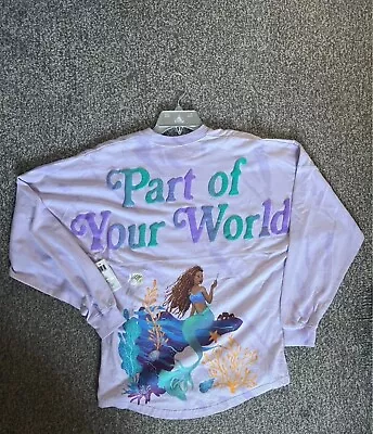 Buy Little Mermaid Disney Spirit Jersey Size XS NWT • 80£