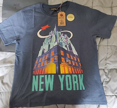 Buy Harry Potter Fantastic Beasts New York Exclusive MinaLima T-Shirt Medium • 25.49£