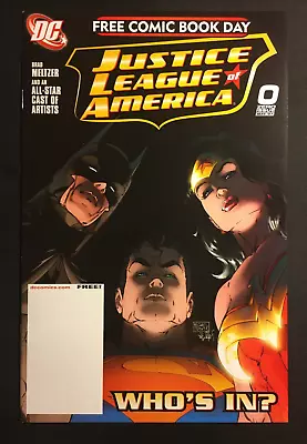Buy Justice League Of America 0 Variant Jim Lee Fcbd 2007 Batman Wonder Woman Benes • 6.30£