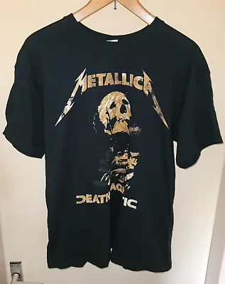 Buy Metallica T Shirt Size L Death Magnetic Tour 2008 Rock Metal Thrash Big Four • 29.99£