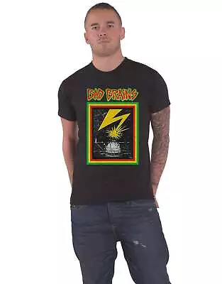 Buy Bad Brains T Shirt Capitol Strike Band Logo New Official Mens Black • 16.95£