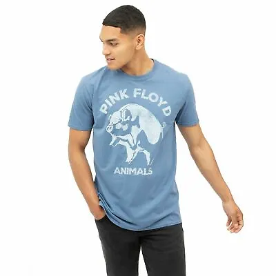 Buy Pink Floyd Mens T-shirt Animals Indigo S-XXL Official • 13.99£