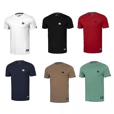 Buy Men's T-Shirt PitBull SMALL LOGO Pit Bull West Coast Cotton Training Shirt • 21.59£