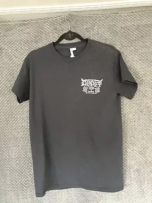 Buy Dragstrip Men’s T-shirt, Checkered Flag Design Size S 🖤 • 4.99£