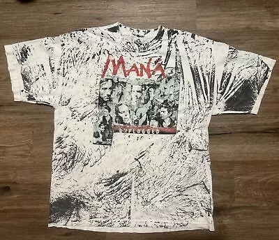 Buy MANA Santana Concert Shirt MTV Unplugged Vintage 1999 U.S. Tour Size XLARGE • 159.09£