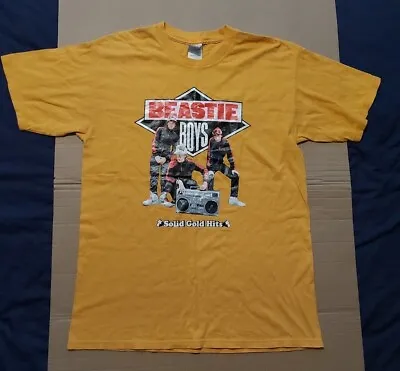 Buy BEASTIE BOYS - SOLID GOLD HITS S/S T-SHIRT Size L  • 30£
