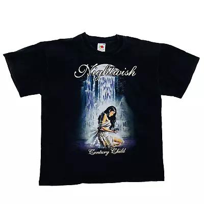 Buy Vintage  2002 Nightwish Century Child T-Shirt - Large • 25£