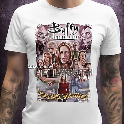 Buy Buffy The Vampire Slayer T-shirt - Men Women Sizes - Once More With Feeling Art • 15.99£