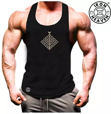 Buy Yggdrasil Vest Gym Clothing Bodybuilding Training Workout Vikings MMA Tank Top • 11.99£